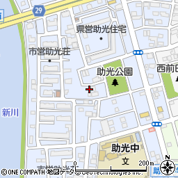 愛知県名古屋市中川区助光2丁目1509周辺の地図