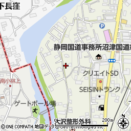 静岡県駿東郡長泉町下土狩1054周辺の地図