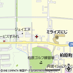 柏原神姫自動車工業周辺の地図