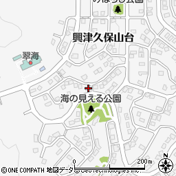千葉県勝浦市興津久保山台78-1周辺の地図