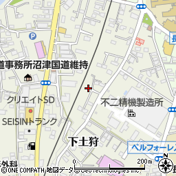 静岡県駿東郡長泉町下土狩891-19周辺の地図