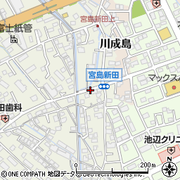 宮島郵便局南周辺の地図