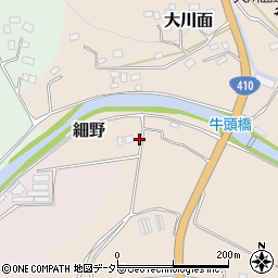 千葉県鴨川市大川面83周辺の地図