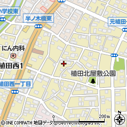 愛知県名古屋市天白区元植田3丁目1101周辺の地図