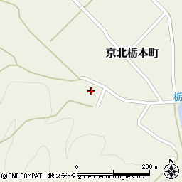 京都府京都市右京区京北栃本町（西町）周辺の地図