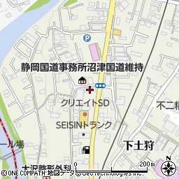 富士伊豆農業協同組合　なんすん地区本部長泉産直市周辺の地図