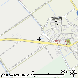 滋賀県近江八幡市牧町367-2周辺の地図