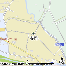 千葉県鴨川市寺門周辺の地図