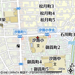 名古屋市立汐路小学校周辺の地図