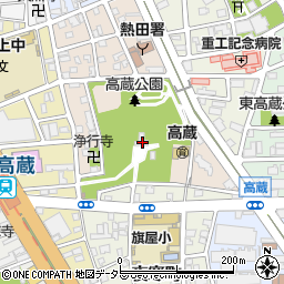高座結御子神社周辺の地図