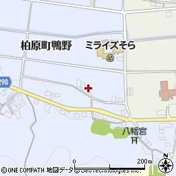 兵庫県丹波市柏原町鴨野291-1周辺の地図