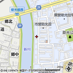 愛知県名古屋市中川区助光2丁目1335周辺の地図