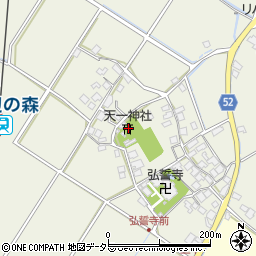 滋賀県東近江市建部下野町246周辺の地図