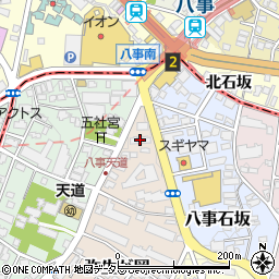 関西電力八事社宅周辺の地図
