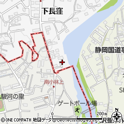 静岡県駿東郡長泉町下長窪1-15周辺の地図