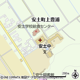 滋賀県近江八幡市安土町上豊浦1967周辺の地図
