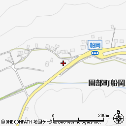 京都府南丹市園部町船岡沢ノ本周辺の地図