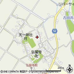 滋賀県東近江市建部下野町184周辺の地図