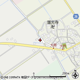 滋賀県近江八幡市牧町383周辺の地図