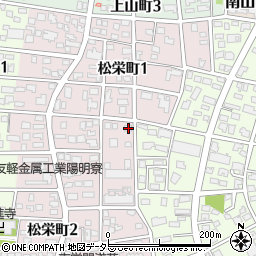 愛知県名古屋市瑞穂区松栄町1丁目94周辺の地図