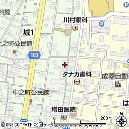 加賀荘周辺の地図