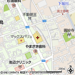 富士南ファッションモール周辺の地図