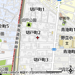 愛知県名古屋市熱田区切戸町周辺の地図