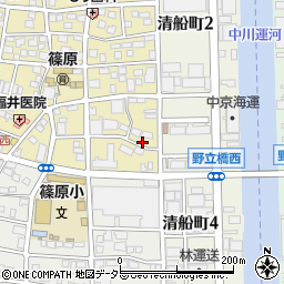 愛知県名古屋市中川区上脇町2丁目101周辺の地図