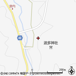 島根県雲南市掛合町波多372周辺の地図