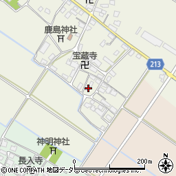 滋賀県東近江市横溝町1381周辺の地図