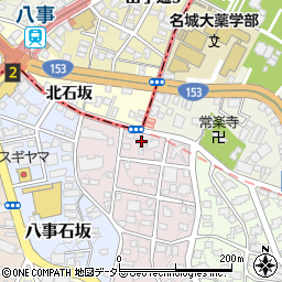 愛知県名古屋市天白区音聞山208周辺の地図