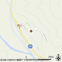 横山公民館周辺の地図