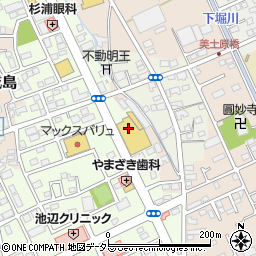 アベイル富士南店周辺の地図