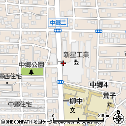 愛知県名古屋市中川区中郷周辺の地図