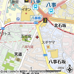 ファミリーマート八事弥生が岡店周辺の地図