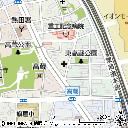 一光大井ハイツ高蔵東館周辺の地図