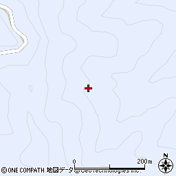 愛知県北設楽郡豊根村古真立南沢周辺の地図