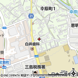 三島信用金庫三島北支店周辺の地図