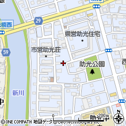 愛知県名古屋市中川区助光2丁目1504周辺の地図