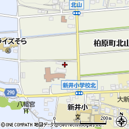 兵庫県丹波市柏原町北山290周辺の地図