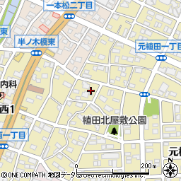 愛知県名古屋市天白区元植田3丁目602周辺の地図