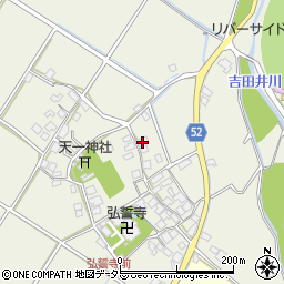滋賀県東近江市建部下野町151周辺の地図
