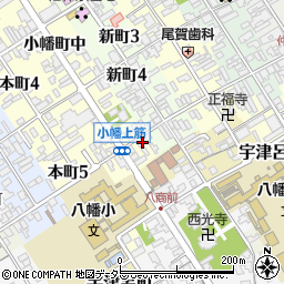 滋賀県近江八幡市小幡町上42周辺の地図