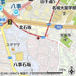 愛知県名古屋市天白区音聞山106周辺の地図