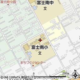 静岡県富士市宮下551周辺の地図