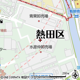 愛知県名古屋市熱田区川並町周辺の地図