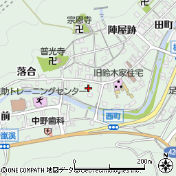 愛知県豊田市足助町新町30周辺の地図
