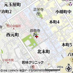 滋賀県近江八幡市北元町5周辺の地図