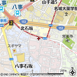 愛知県名古屋市天白区音聞山107周辺の地図