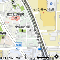 山信北倉庫周辺の地図